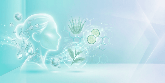 Hybrid Modern Skin Care Science by VELLORA – next-gen skincare concept image