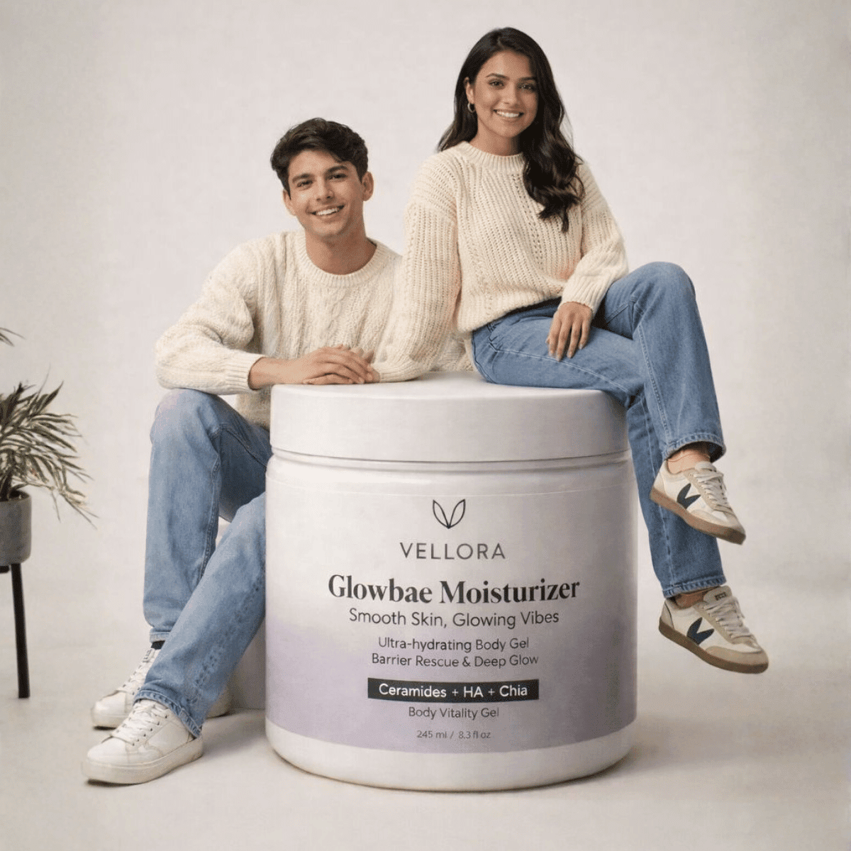 Glowbae Moisturizer – 245ml || Vellora