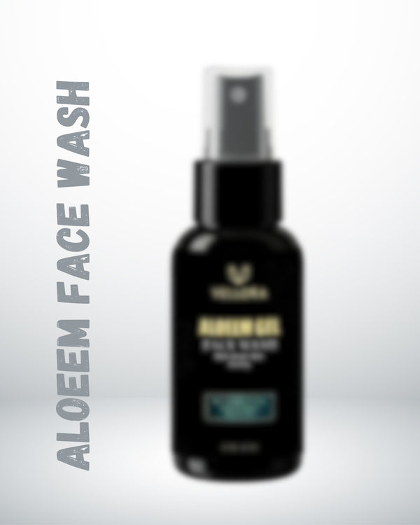 Vellora Aloeem Gel Face Wash for oily skin with neem and aloe vera – anti-acne gel cleanser