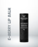 Blueberry lip balm by Vellora-hydrating wax-based berry lip moisturizer with shea butter