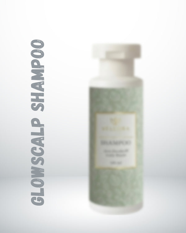 GlowScalp Anti-Dandruff Shampoo with zinc pyrithione and keratin – flake control scalp cleanser