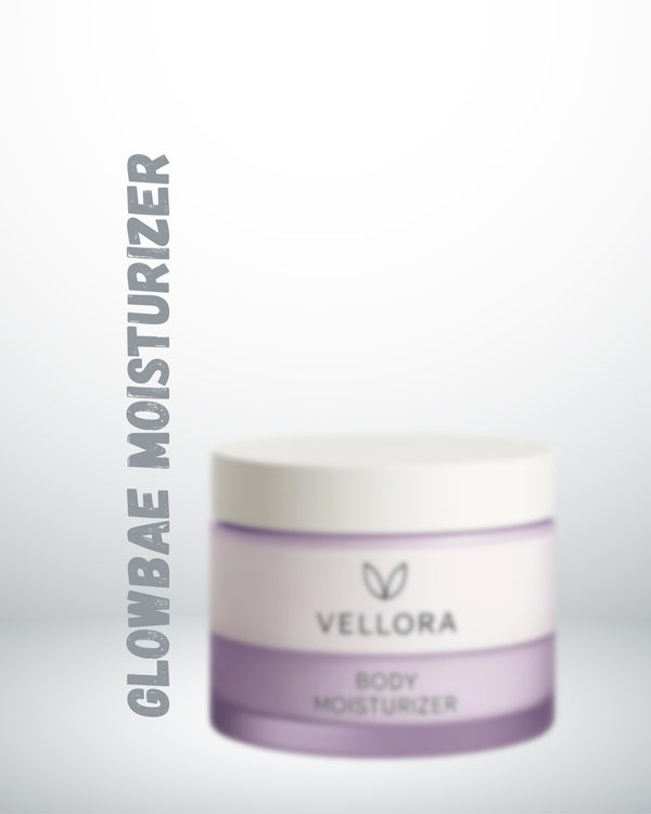 Glowbae Hydrating Gel Moisturizer with hyaluronic acid and ceramides – lightweight body gel cream
