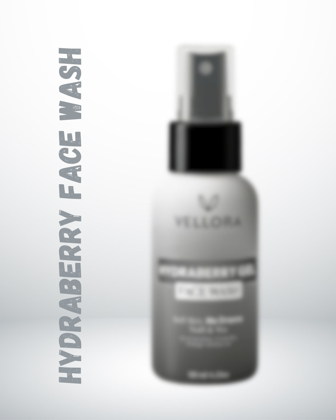 HydraBerry Gel Face Wash for dry sensitive skin with hyaluronic acid and ceramides – hydrating cleanser