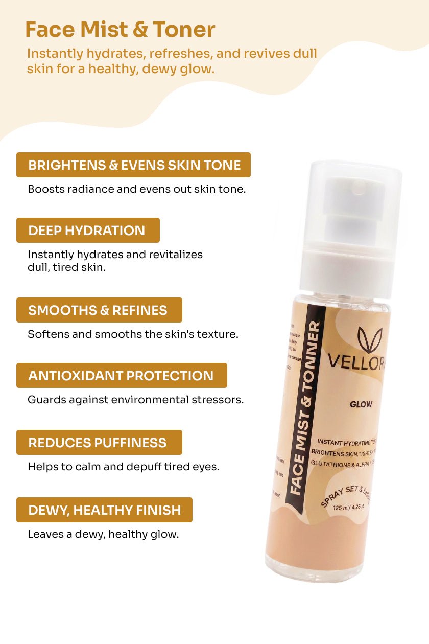 Vitamin C Glow Face Mist | Vellora  VELLORA