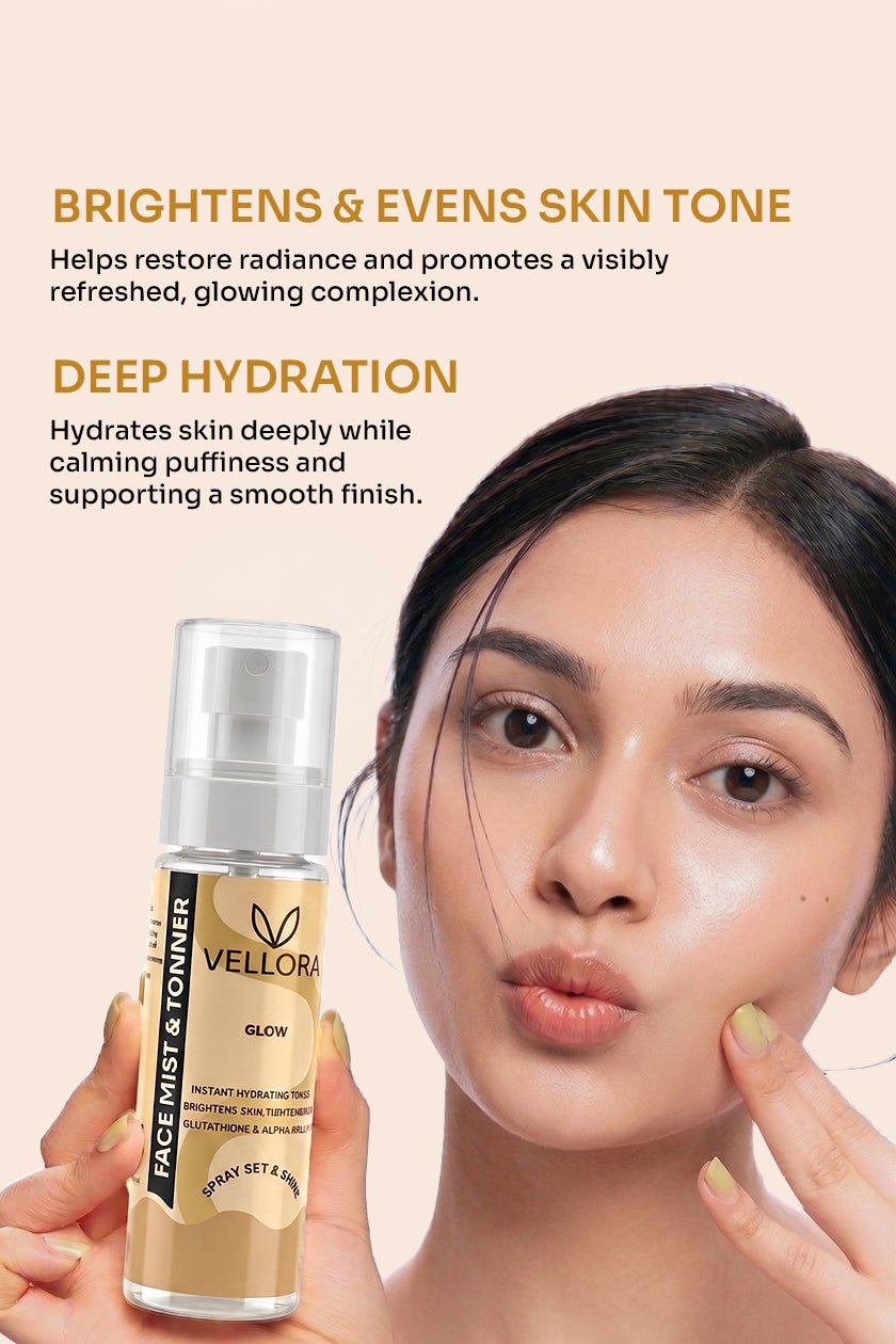 Glow Face Toner with Glutathione & Niacinamide for Instant Glow - 125ml