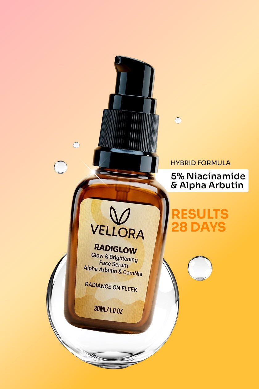 Radiglow Face Serum (Glowing Skin) with Alpha Arbutin & Camnia - 30ml