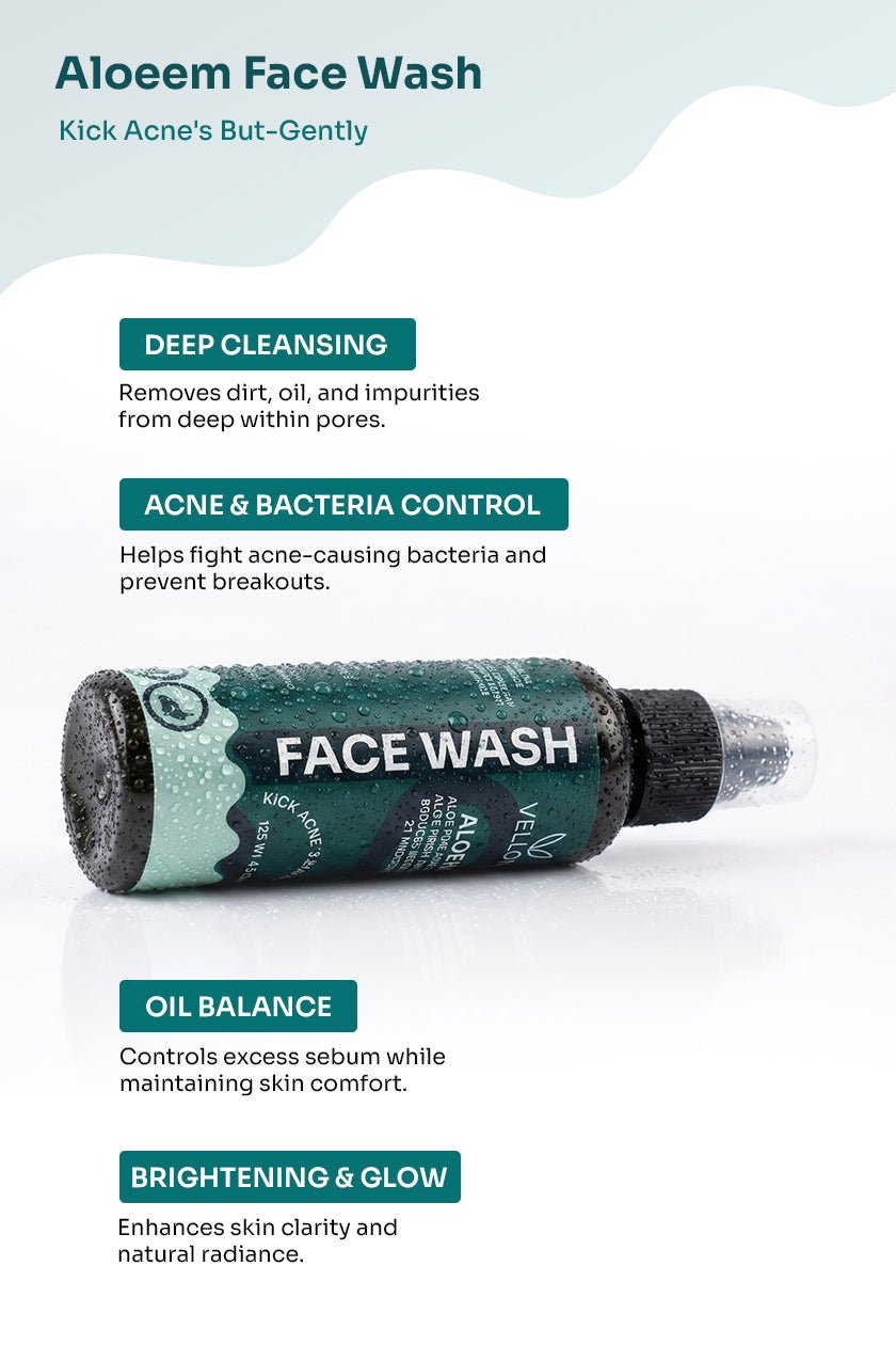 Aloeem Face Wash with 2% Niacinamide & Vitamin B5 - 125ml