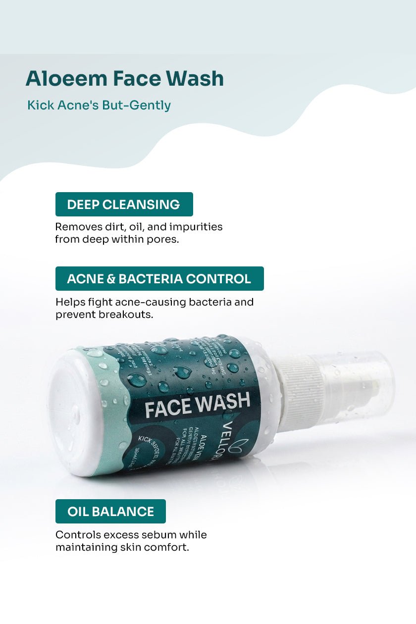 Aloeem Face Wash with 2% Niacinamide & Vitamin B5 - 50ml