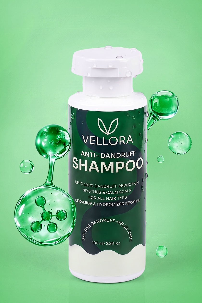 Anti-Dandruff Shampoo with Ceramide & Hydrolyzed Keratin - 100ml
