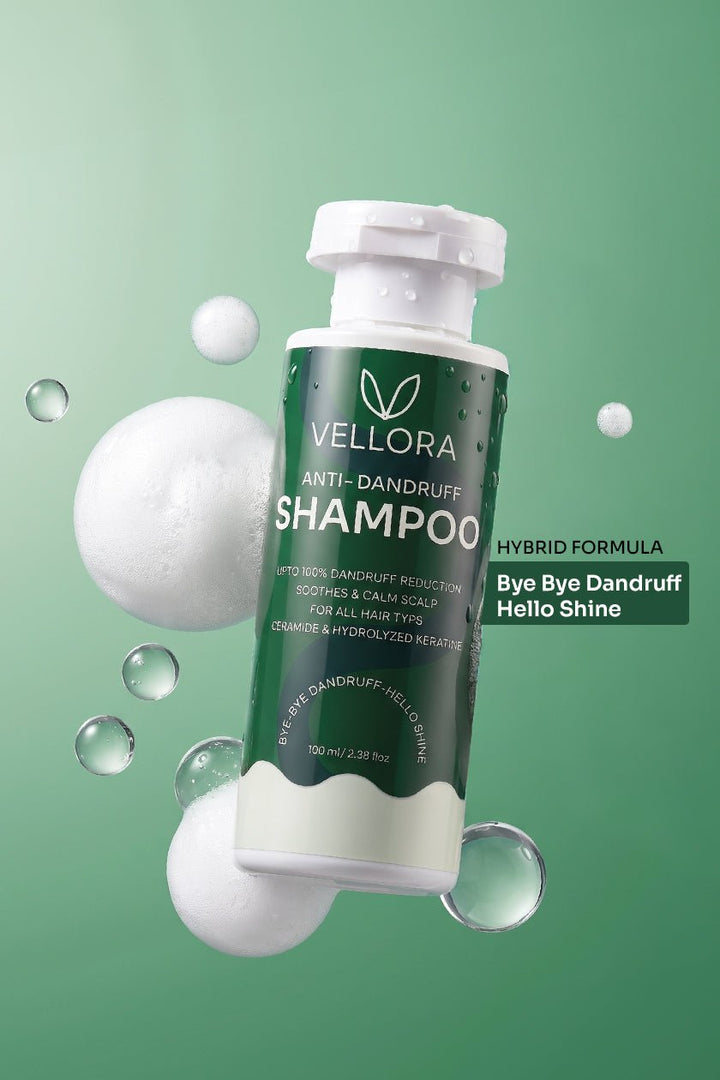 Anti-Dandruff Shampoo with Ceramide & Hydrolyzed Keratin - 100ml