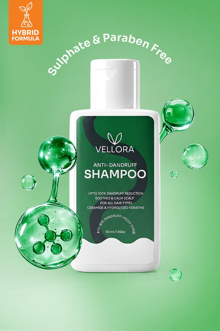 Anti-Dandruff Shampoo with Ceramide & Hydrolyzed Keratin - 50ml