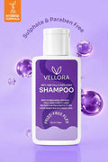 Anti Hair Fall & Anti Frizz Shampoo with Caffeine, Biotin & Hyaluronic Acid - 50ml