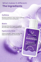 Anti Hair Fall & Anti Frizz Shampoo with Caffeine, Biotin & Hyaluronic Acid - 50ml