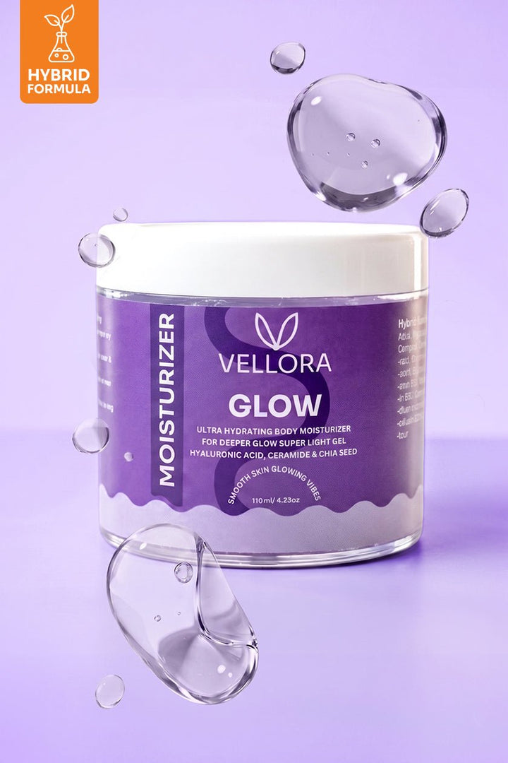 Glow Moisturizer with Hyaluronic Acid, Ceramides & Chia Seed - 110ml