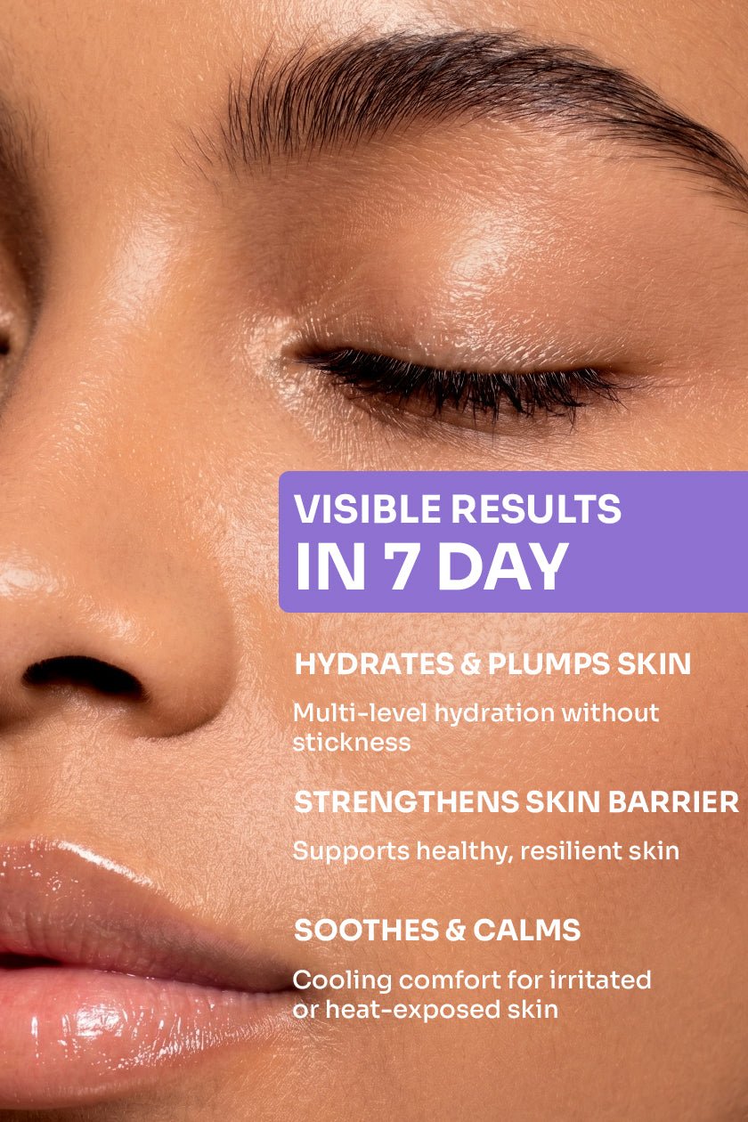 Glow Moisturizer with Hyaluronic Acid, Ceramides & Chia Seed - 245ml