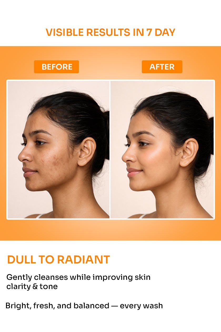 GreLemo Face Wash with Vitamin C & Rice Water - 50 ml