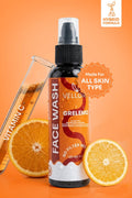 GreLemo Face Wash with Vitamin C & Rice Water - 125 ml