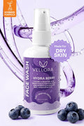 Hydraberry Face Wash with Cica, Niacinamide & Ceramides for Dry Skin - 50ml