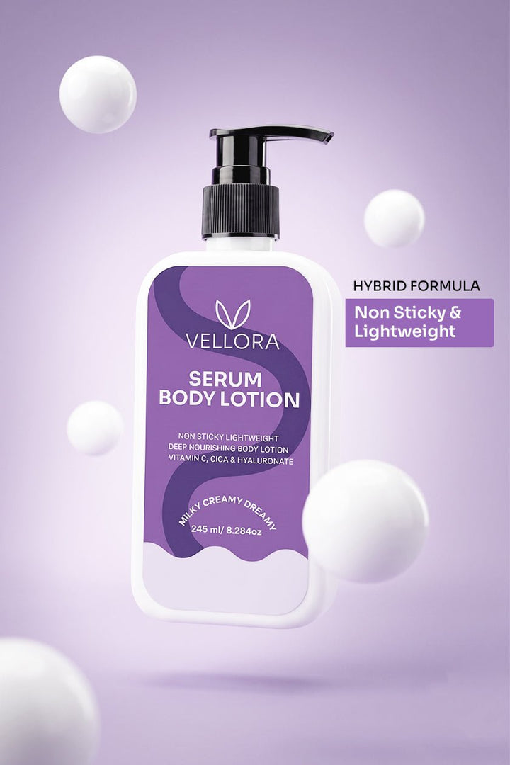 Serum Body Lotion with Vitamin C, Cica & Hyaluronate - 245ml