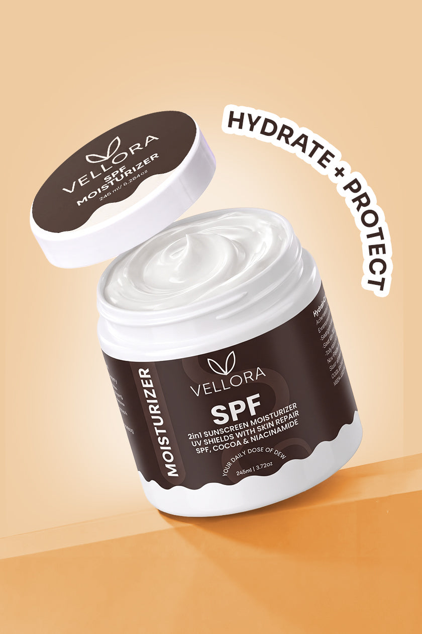 SPF Body Moisturizer: 2-in-1 Moisturizing Sunscreen - 245ml