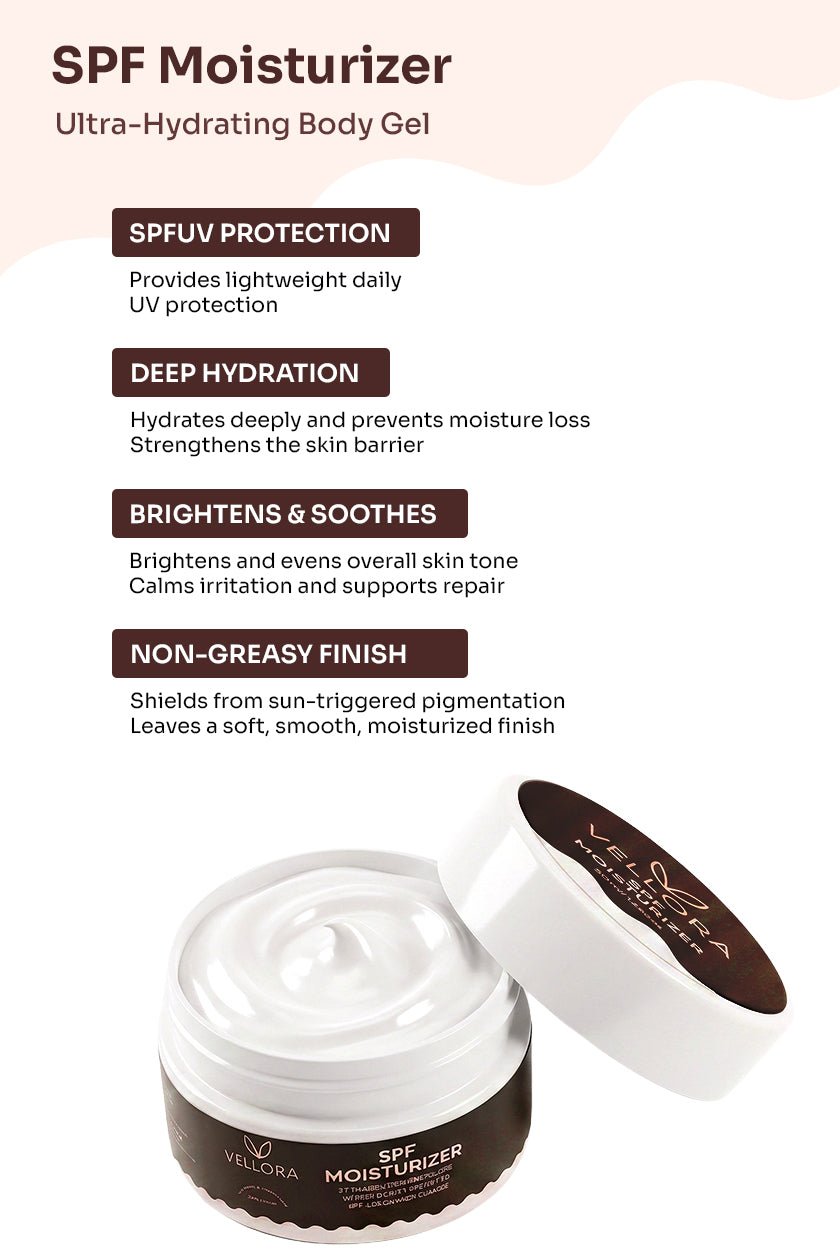 SPF Body Moisturizer: 2-in-1 Moisturizing Sunscreen - 50ml