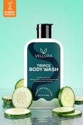 Tripce Hydrating CucuMint 3-in-1 Body Wash - 245ml